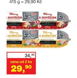 Barry masový salám pro psy, 850 g