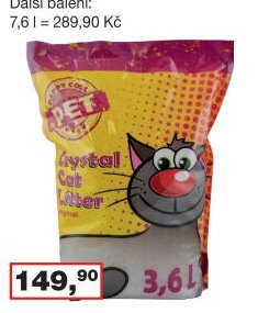 Happy Cool Pet silikonové stelivo, 3,6 l