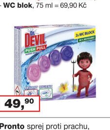 Dr. Devil WC závěs bez košíku