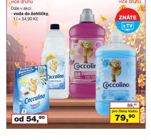 Coccolino vonné sáčky a aviváže