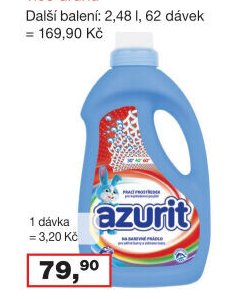 Azurit prací gel