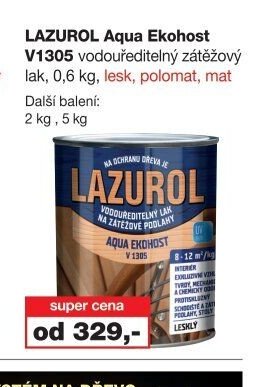 LAZUROL Aqua Ekohost V1305