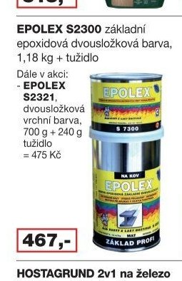 EPOLEX S2300 základní