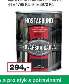 HOSTAGRUND 2v1 na železo S2160 Kovářská barva