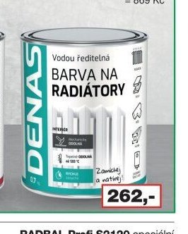 DENAS na radiátory