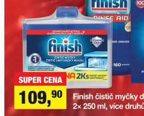 Čistič myčky Finish