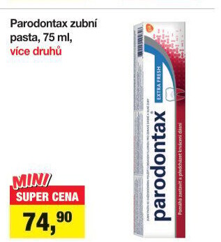 Pasty na zuby Parodontax