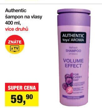 Šampon Authentic toya Aroma