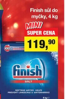 Sůl do myčky Finish