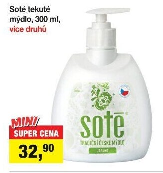 Tekuté mýdlo Mink Soté