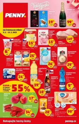 akční leták Penny Market 9.2.2023-15.2.2023