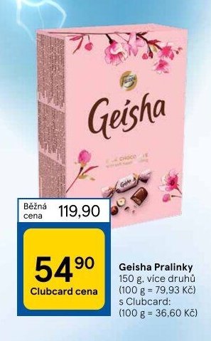 Geisha Pralinky
