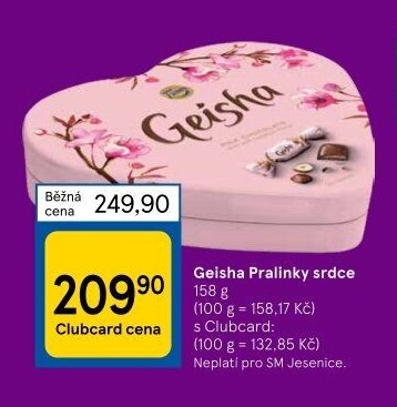 Geisha Pralinky srdce