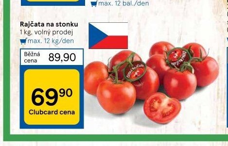 Rajčata na stonku