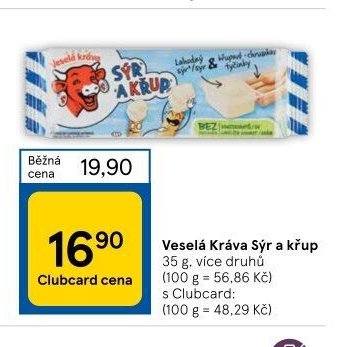 Veselá Kráva Sýr a křup