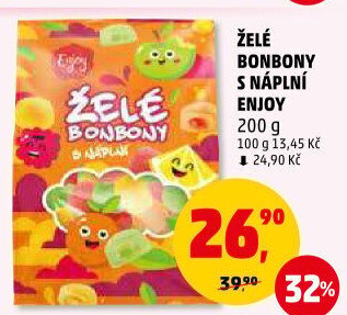 Bonbony želé s náplní Enjoy