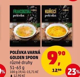 Instantní polévka Golden Spoon