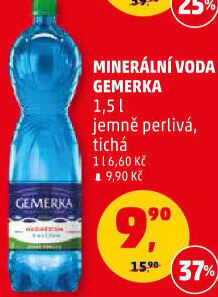 Minerální voda Gemerka