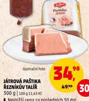 Paštika játrovka Řezníkův talíř