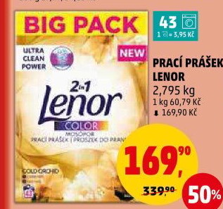 Prací prášek Lenor