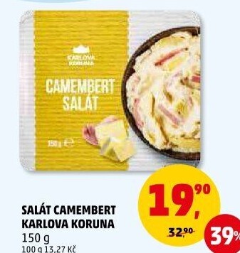 Salát camembert Karlova Koruna