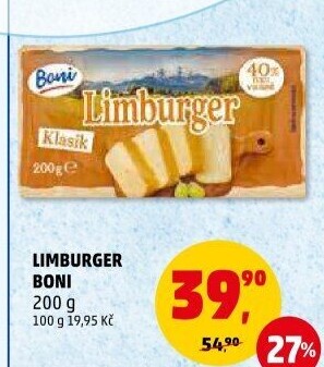 Sýr Limburger Boni