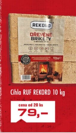 Cihla RUF REKORD 10 kg - UNI HOBBY akcniletaky.com