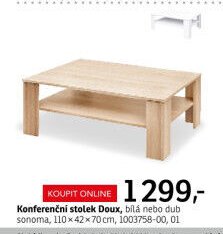 Konferenční stolek Doux - ASKO akcniletaky.com