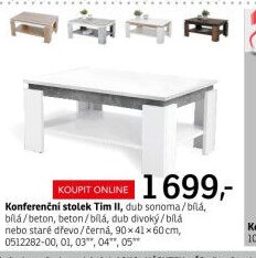 Konferenční stolek Tim II - ASKO akcniletaky.com