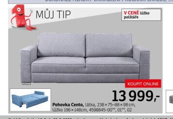 Pohovka Cento - ASKO akcniletaky.com