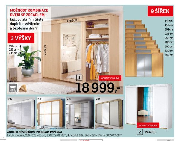 Variabilní skříňový program Imperial - ASKO akcniletaky.com
