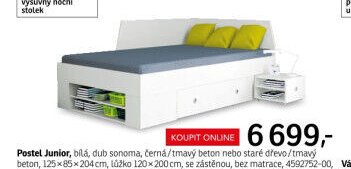 Postel Junior - ASKO akcniletaky.com