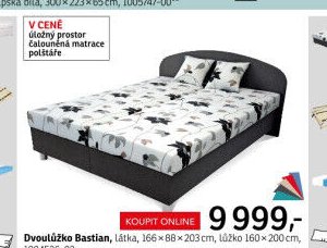Dvoulůžko Bastian - ASKO akcniletaky.com