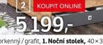 Postel, 146x85x210 cm - ASKO akcniletaky.com