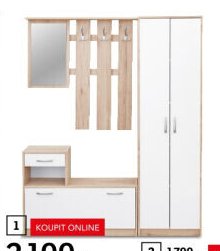 Předsiňová stěna Astor - ASKO akcniletaky.com