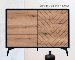 Komoda Diamond - ASKO akcniletaky.com