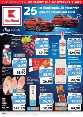 akční leták Kaufland 15.2.2023-21.2.2023