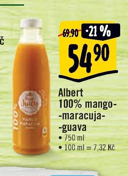 Albert 100% mango-maracuja-guava
