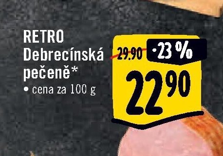 RETRO Debrecínská pečeně*
