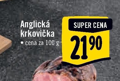 Anglická krkovička