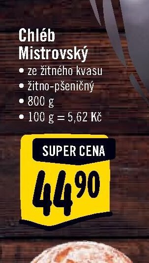 Chléb Mistrovský