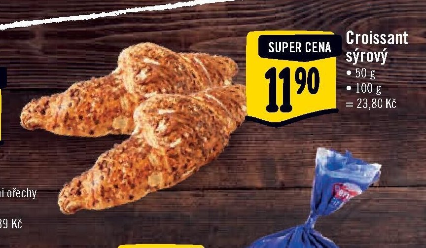 Croissant sýrový