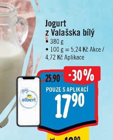 Jogurt z Valašska bílý