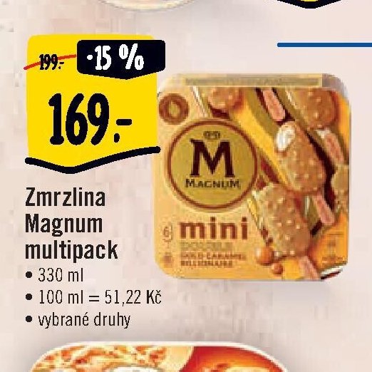 Zmrzlina Magnum multipack