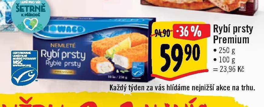 Rybí prsty Premium