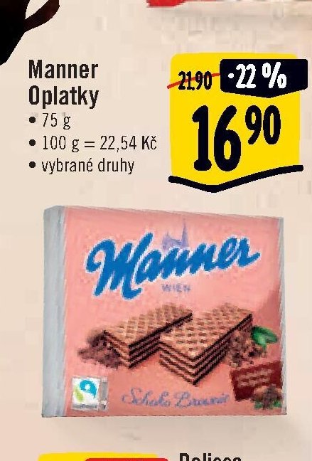 Manner Oplatky