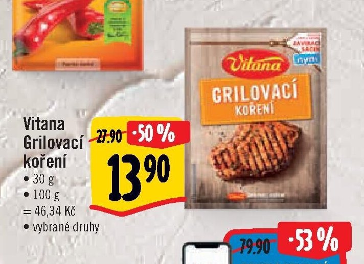 Vitana Grilovací koření