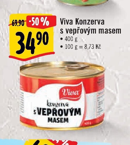 Viva Konzerva s vepřovým masem