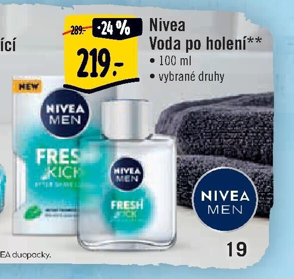 Nivea Voda po holení