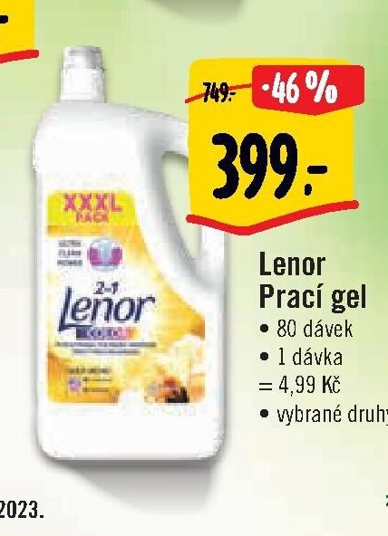 Lenor Prací gel